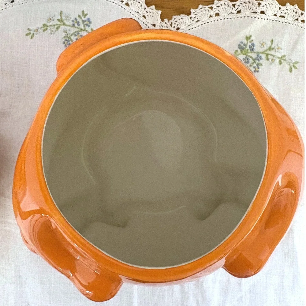 Target Home 2009 Orange Monkey Ceramic Cookie Jar
